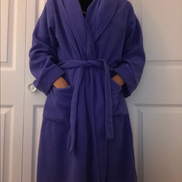 L.L Bean Purple Robe - Picture 2 of 5